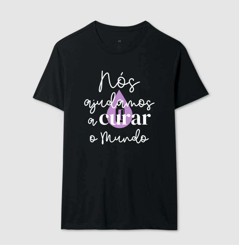 Nós ajudamos a curar o mundo