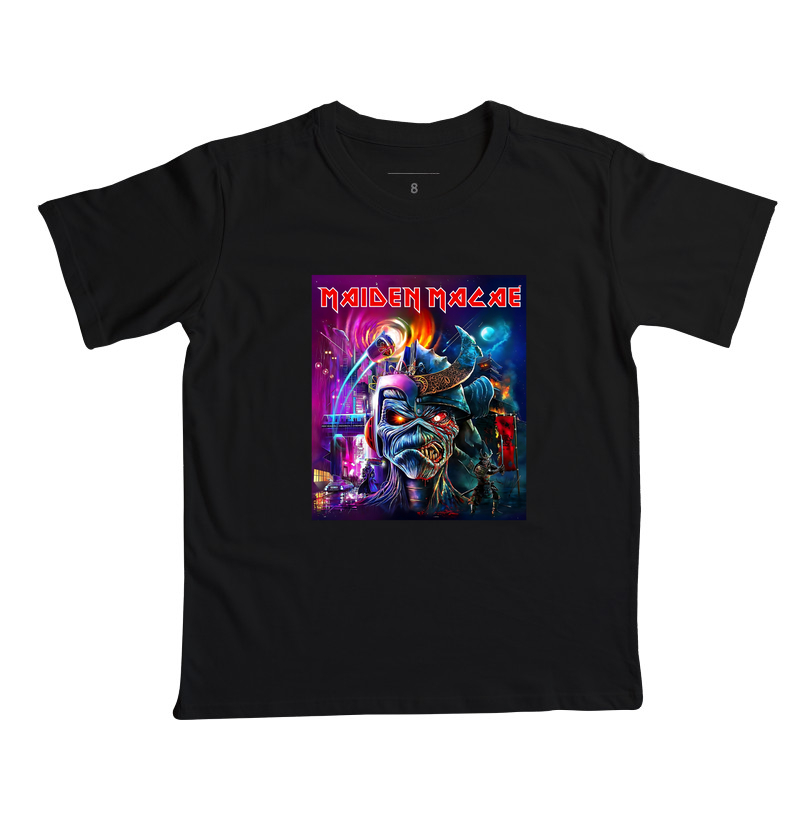 Camiseta Infantil Maiden Macaé Samurai