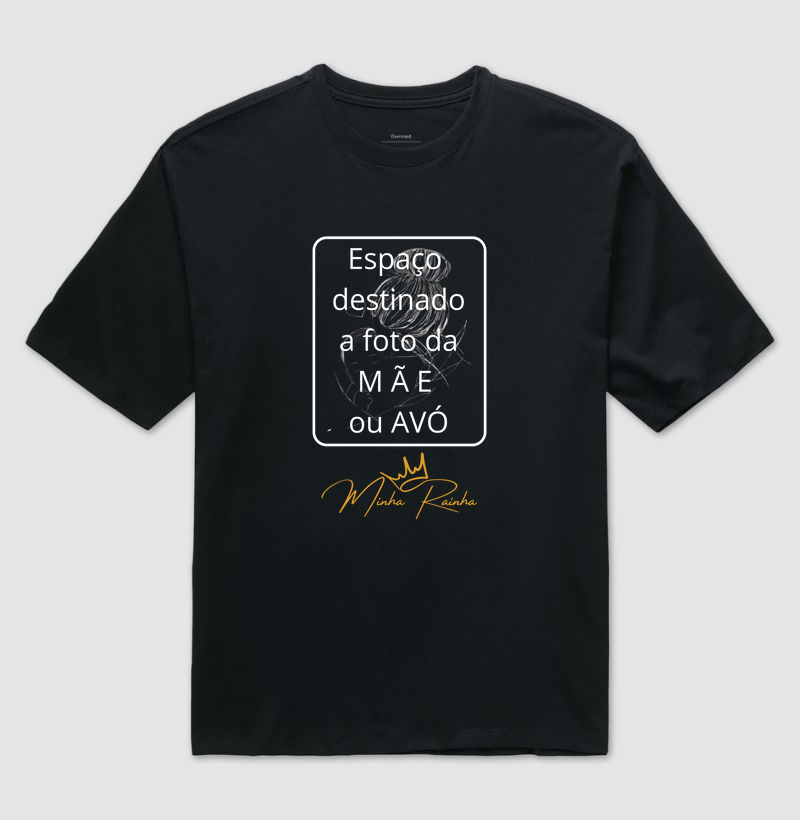 Camiseta Personalizada Homenagem à Mães e/ou Avós