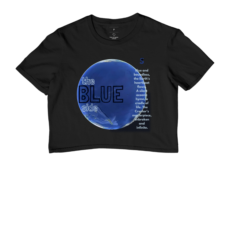 o Lado Azul da Terra camiseta Supernova estampada