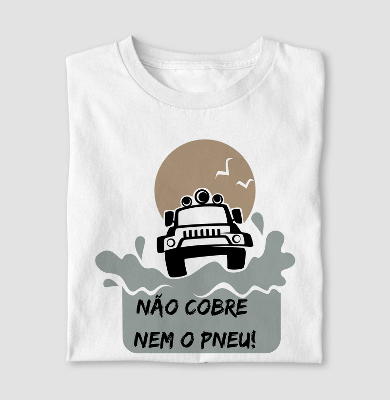 Não cobre nem o pneu