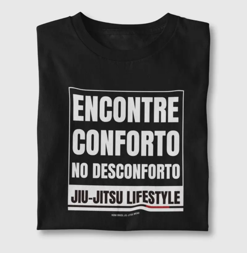 Encontre conforto no desconforto.