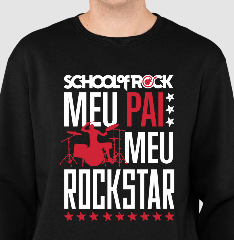 PAI ROCKSTAR BATERISTA