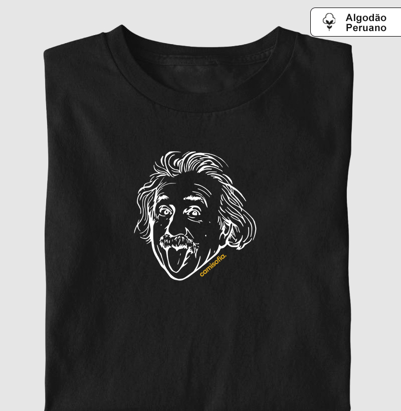 Rosto de Einstein - Gênio da Física