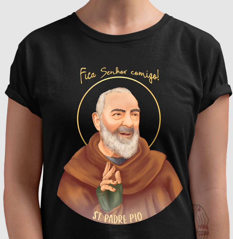 Camiseta Padre Pio