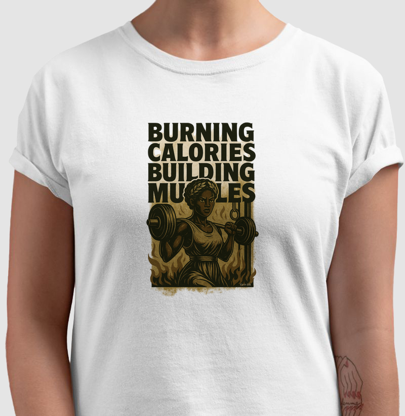 Burning calories. Building muscles - versão Black Goddess
