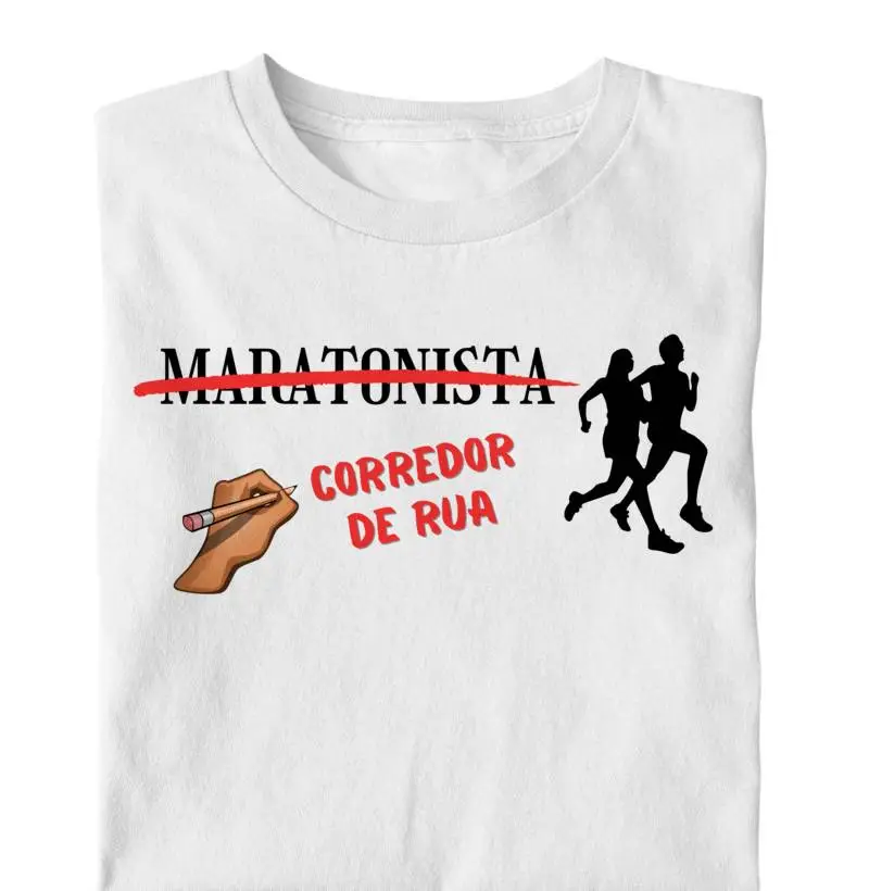 Maratonista. Corredor de rua