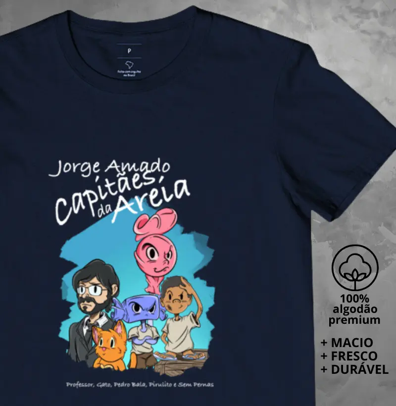 Camiseta Capitães de Areia