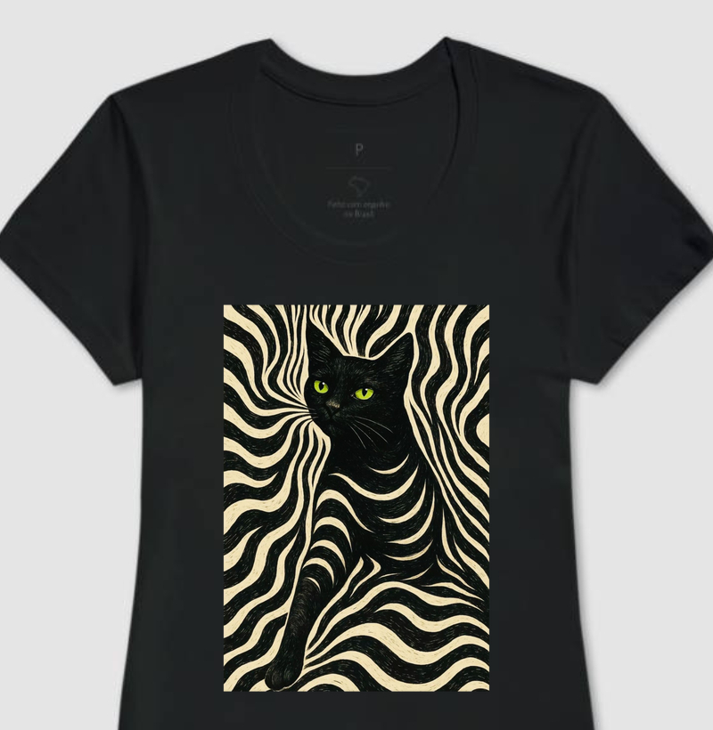 Camiseta Felino