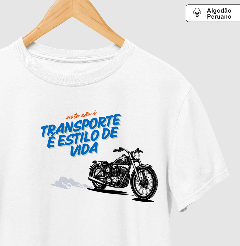 Moto não é meio de transporte, é estilo de vida.