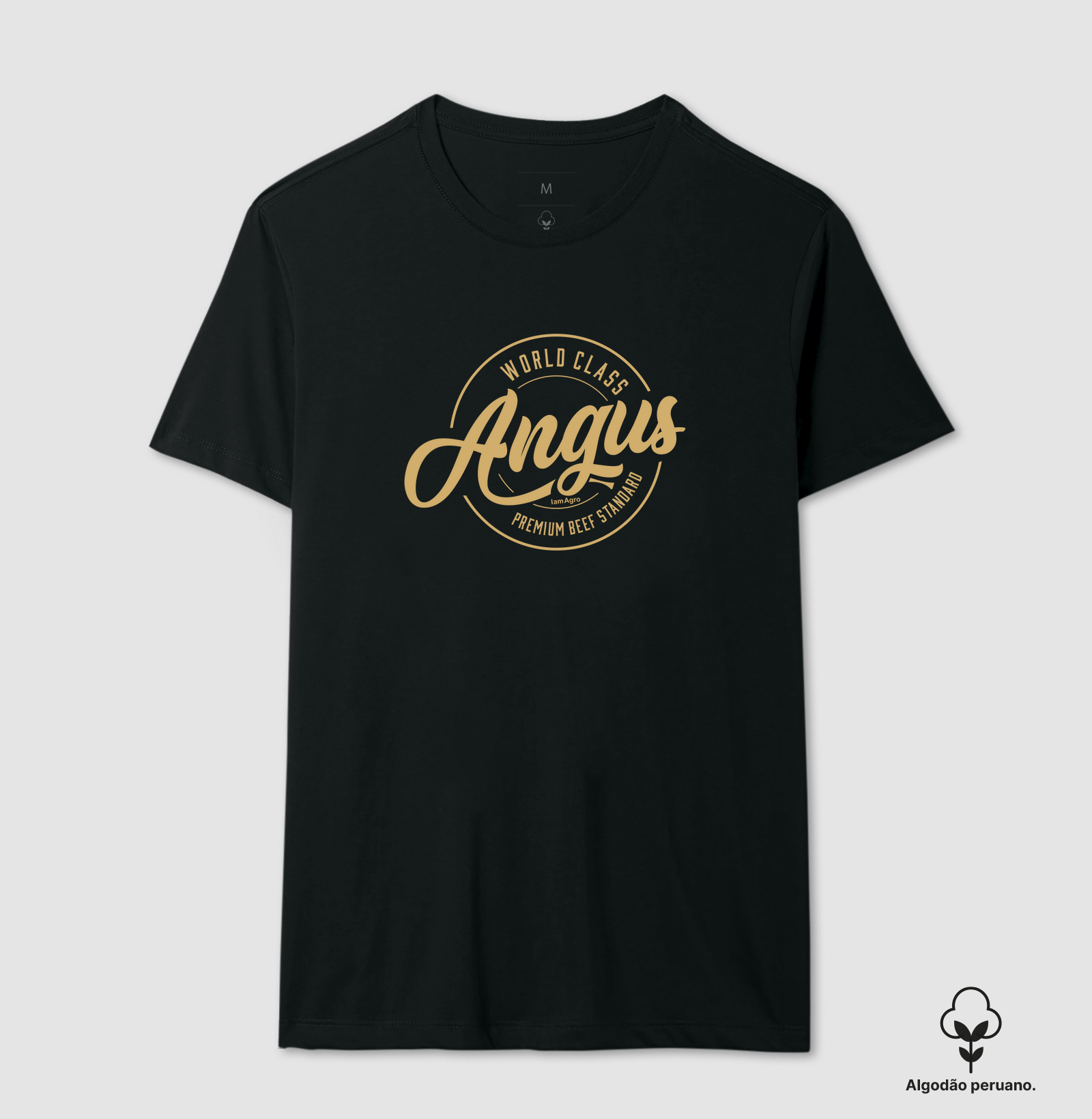 Camiseta Angus Escudo