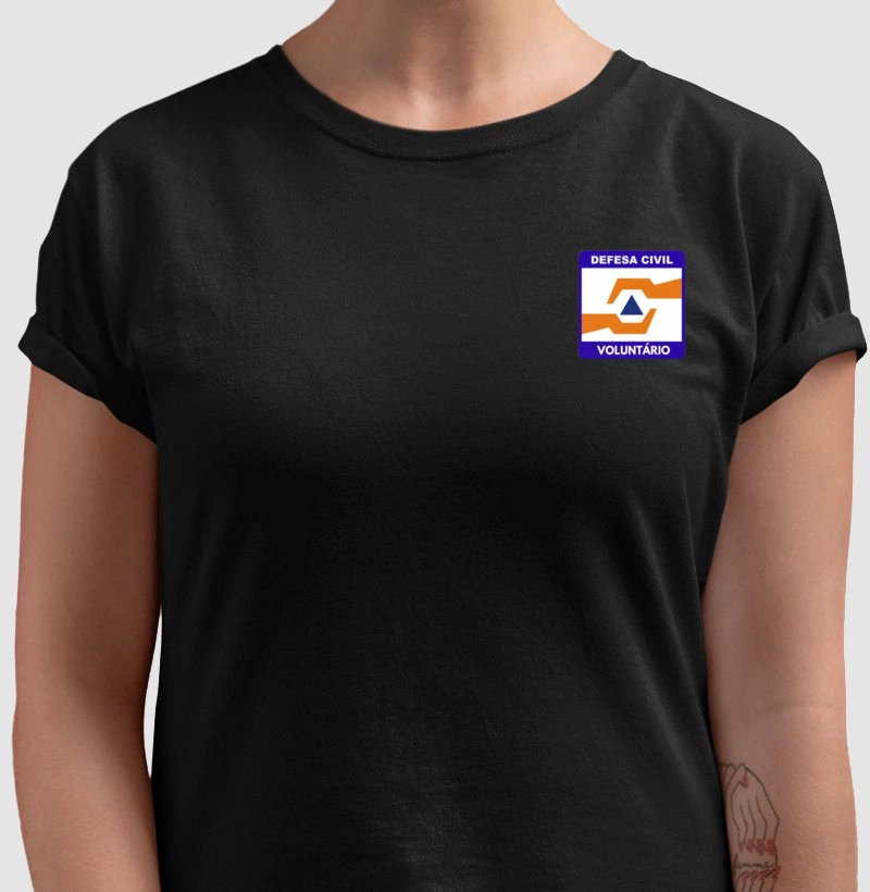 Camiseta Defesa Civil Voluntário #5