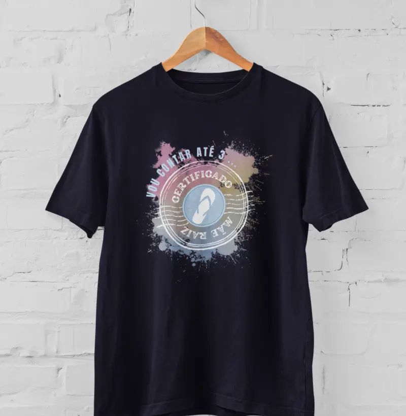 Camiseta | Mãe Raiz - Vou contar até 3