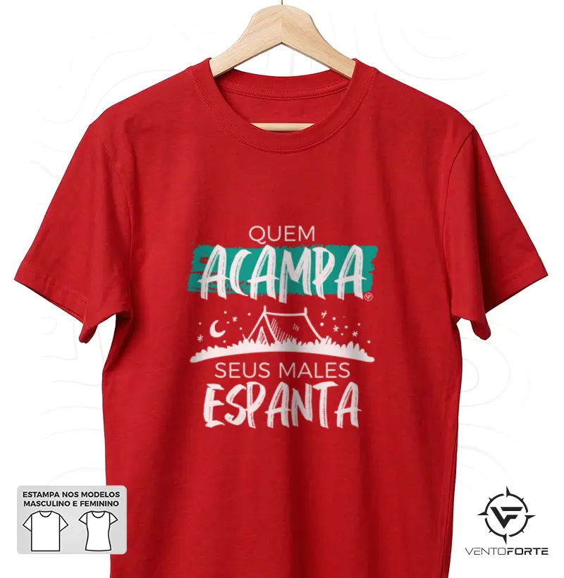 Quem acampa seus males espanta