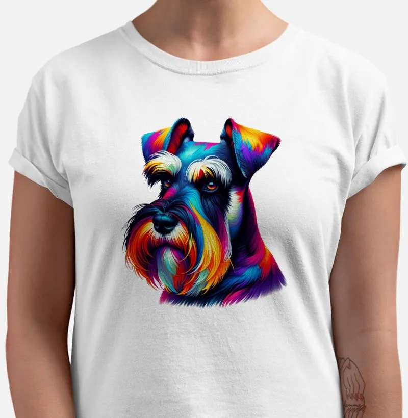 schnauzer - Rainbow