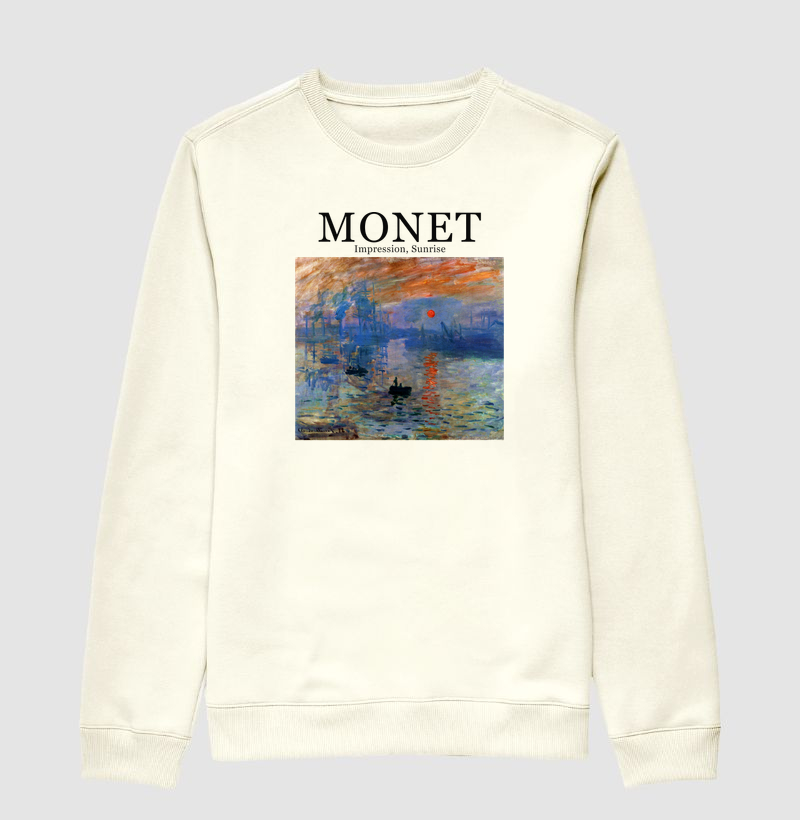 Impressão, Nascer do Sol (1872) - Claude Monet