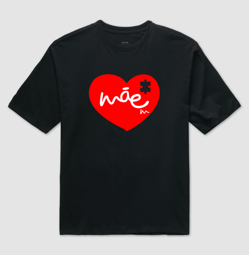 Camiseta Oversized Mãe e Filho