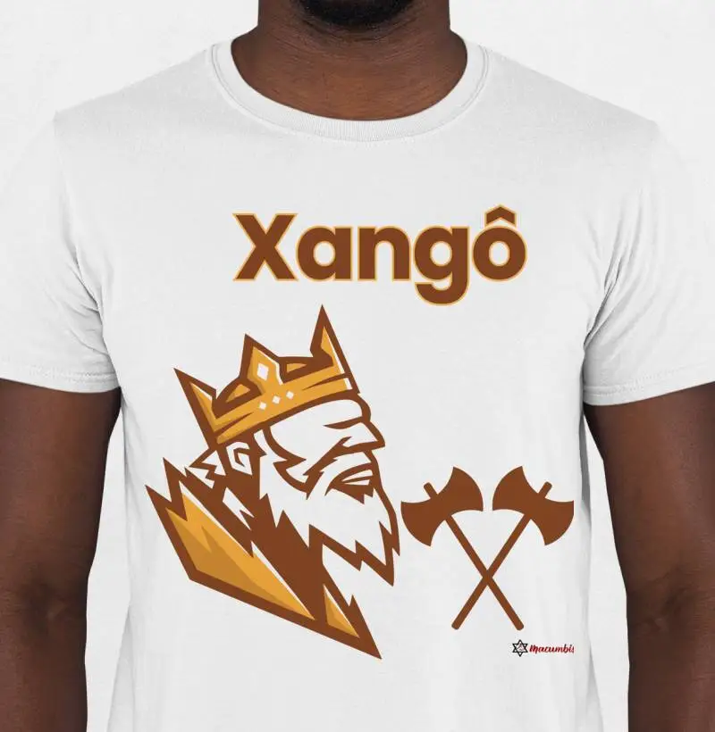 Camiseta Xangô Masculina ou Feminina Escolha a Cor
