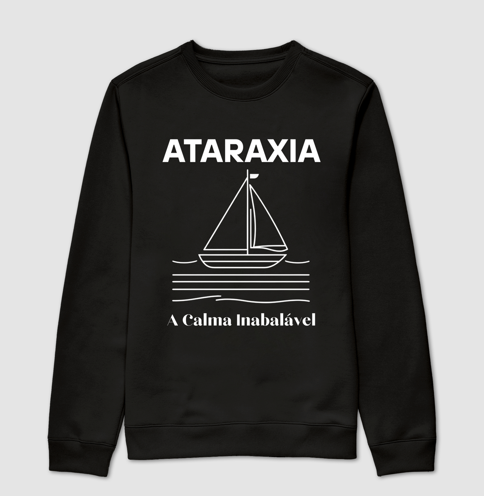 Suéter Ataraxia – A Calma Inabalável