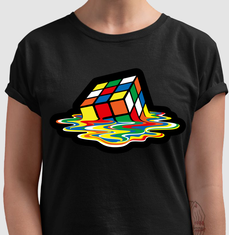 Camiseta Big Bang Cubo Mágico Blusa