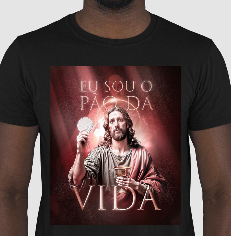Camiseta Eu Sou O Pão Da Vida