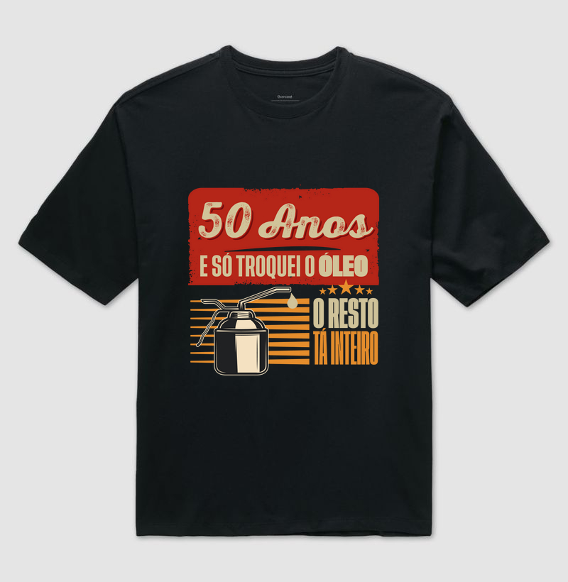 50 anos e só troquei o óleo. O resto tá inteiro.