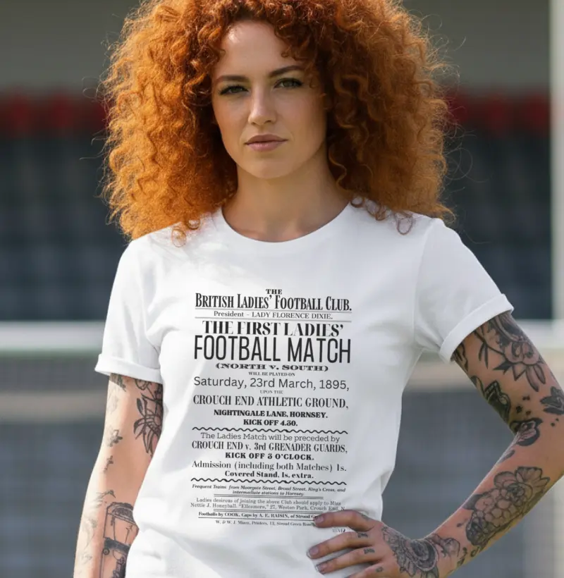 The First Ladies’ Football Match