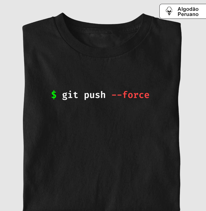 $ git push --force