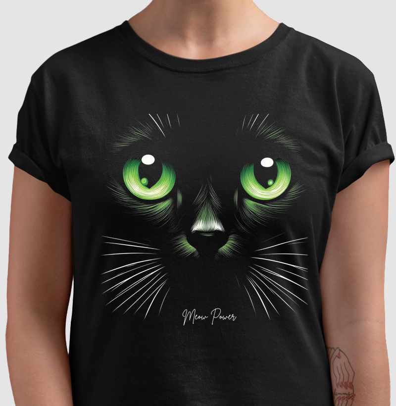 Estampa Meow Power