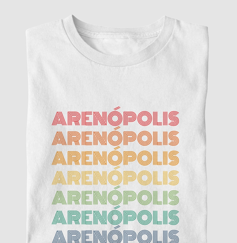 Arenópolis Letreiro Retrô