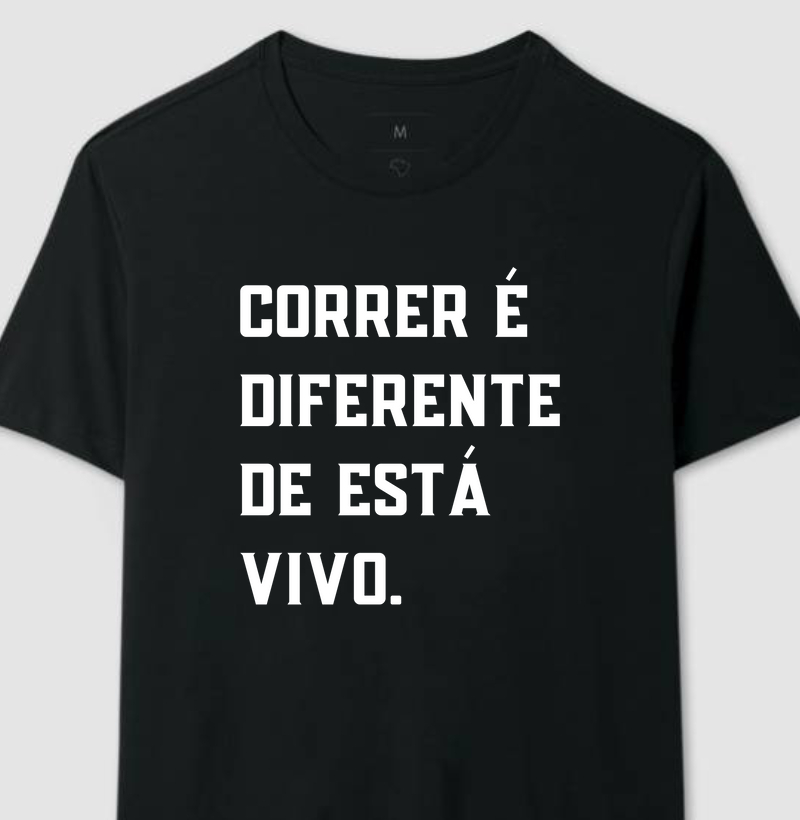 Correr é diferente de está vivo