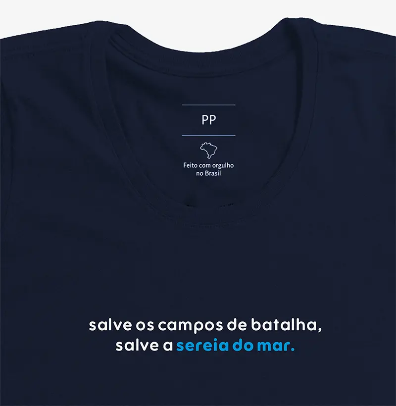 CAMISETA SEREIRA DO MAR