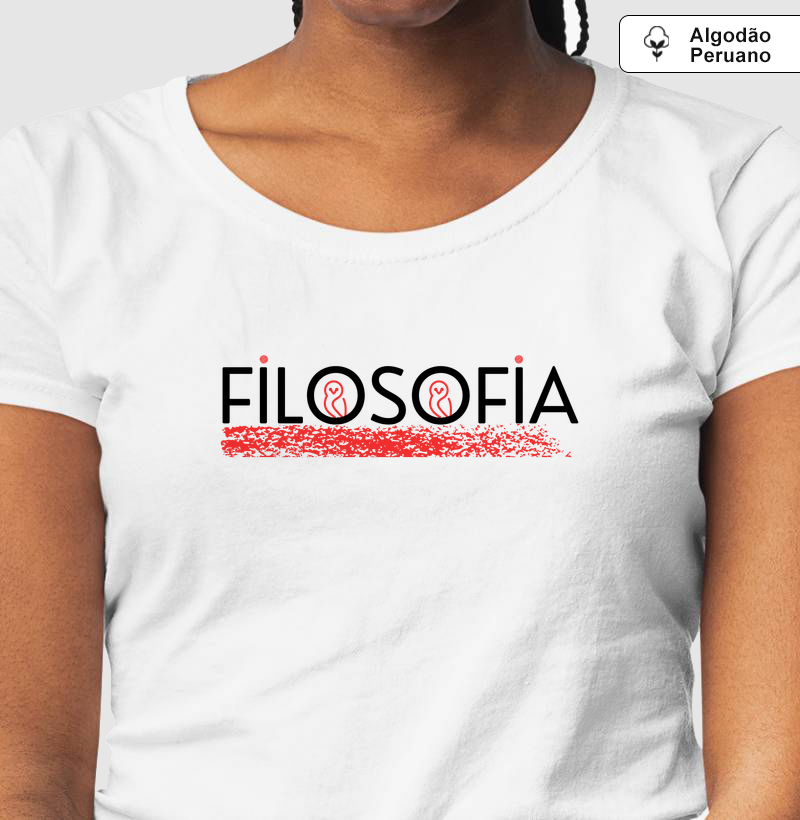 Práxis Camiseta Algodão Peruano Filosofia I