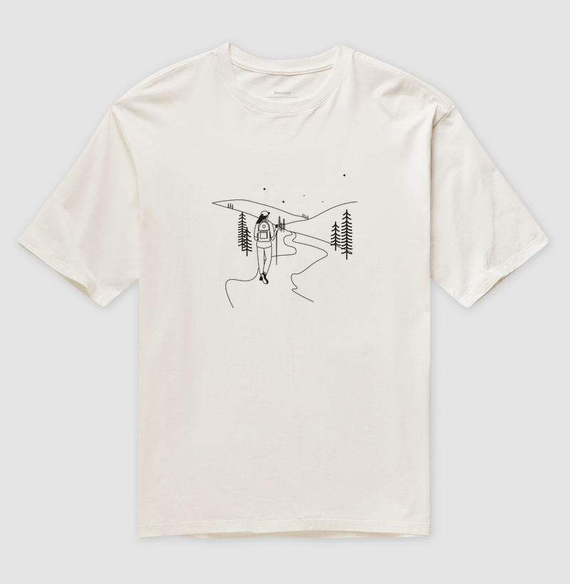 Camiseta Girl - Oversized