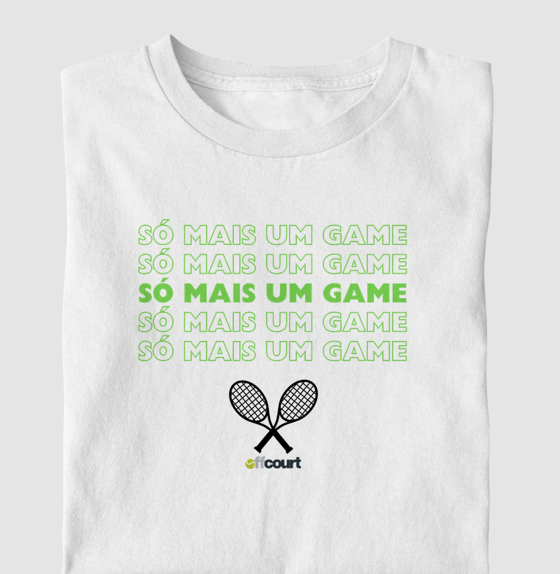 Camiseta - Só mais um game