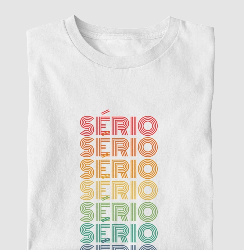 Sério Letreiro Retrô