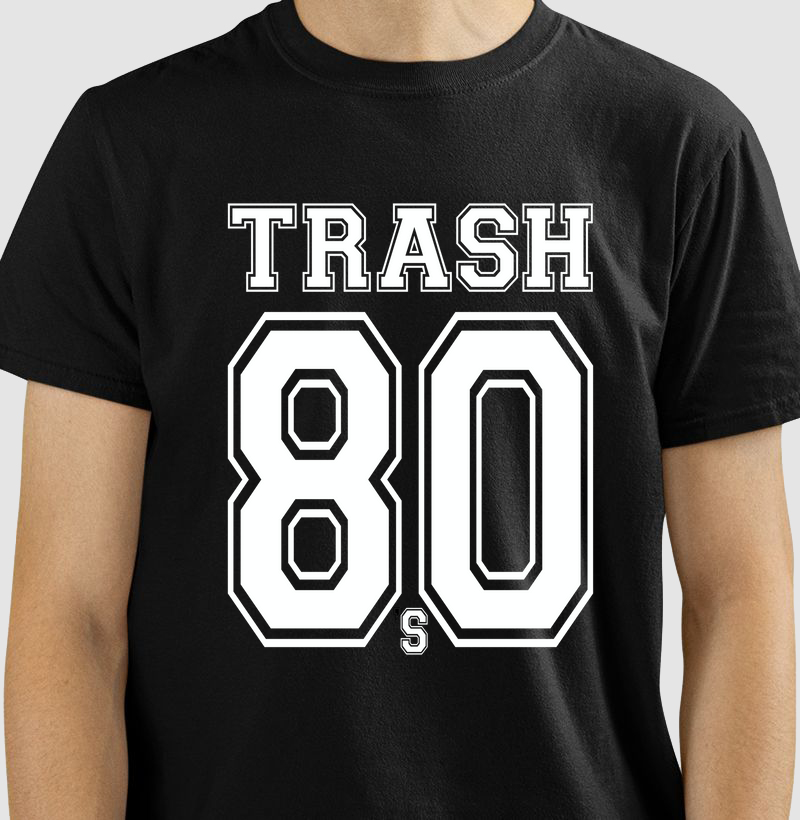 Trash 80's Clássica - Escura