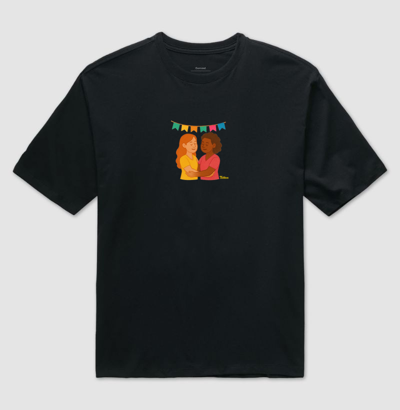 Camiseta Oversized "casal L" 1