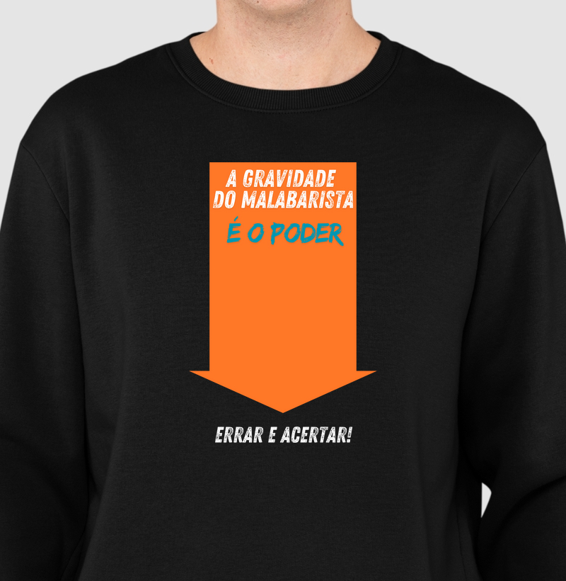 A gravidade do malabarista