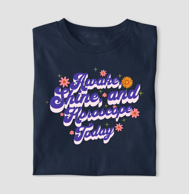 Camiseta HORÓSCOPO DO DIA 