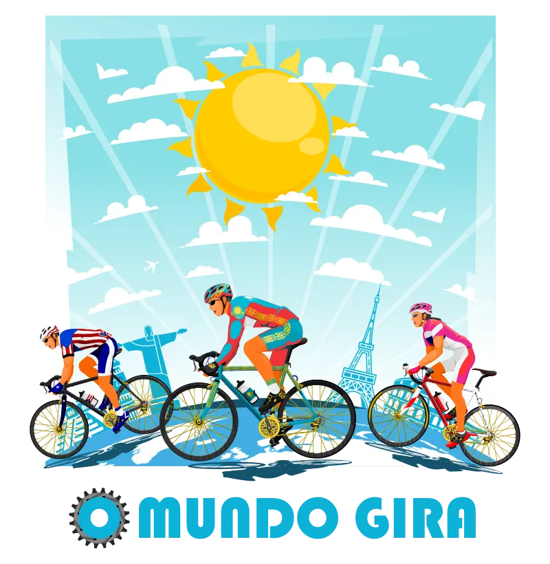 Camiseta O mundo gira