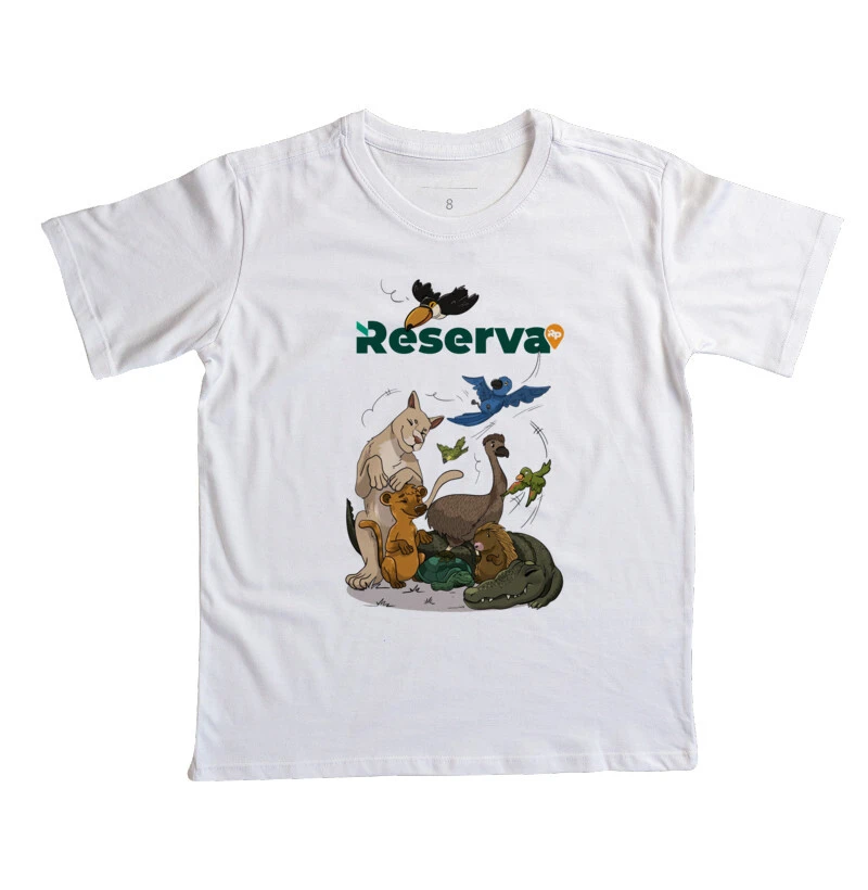 CAMISETA ANIMAIS DA RESERVA