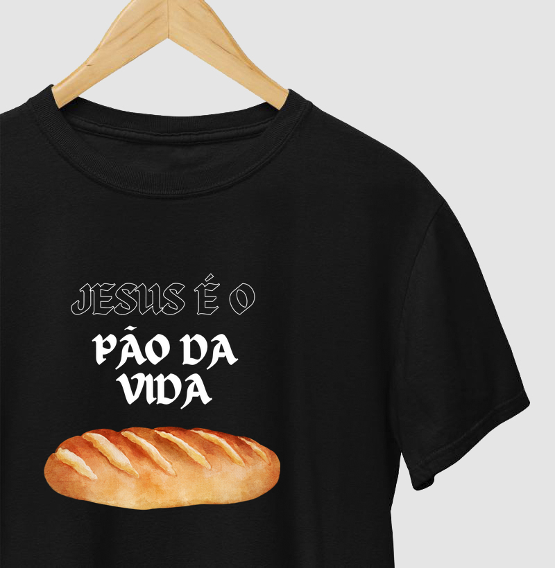 Camiseta Jesus é o Pão da Vida Illustration