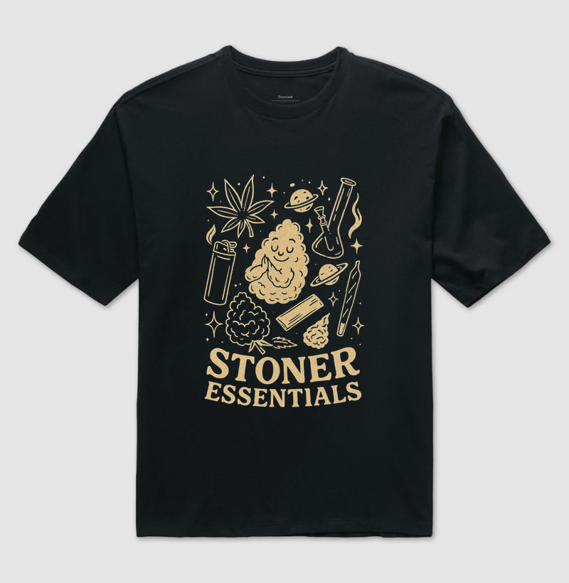 Camiseta oversized - Stoner Essentials