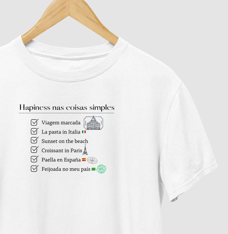 Hapiness nas coisas simples 