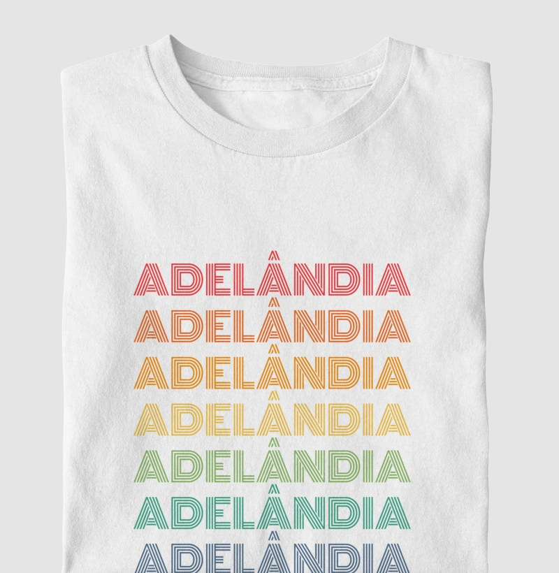 Adelândia Letreiro Retrô