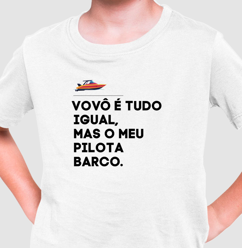 Vovô é tudo igual mas o meu pilota barco - KIDS