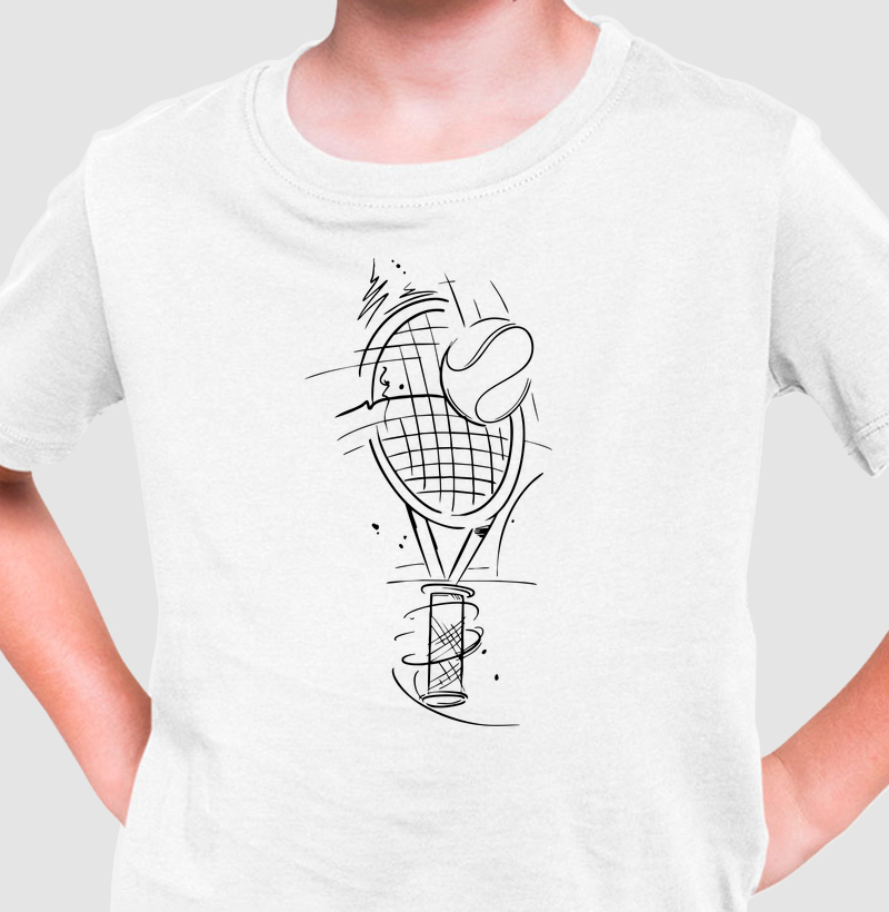 Arte Raquete Traços