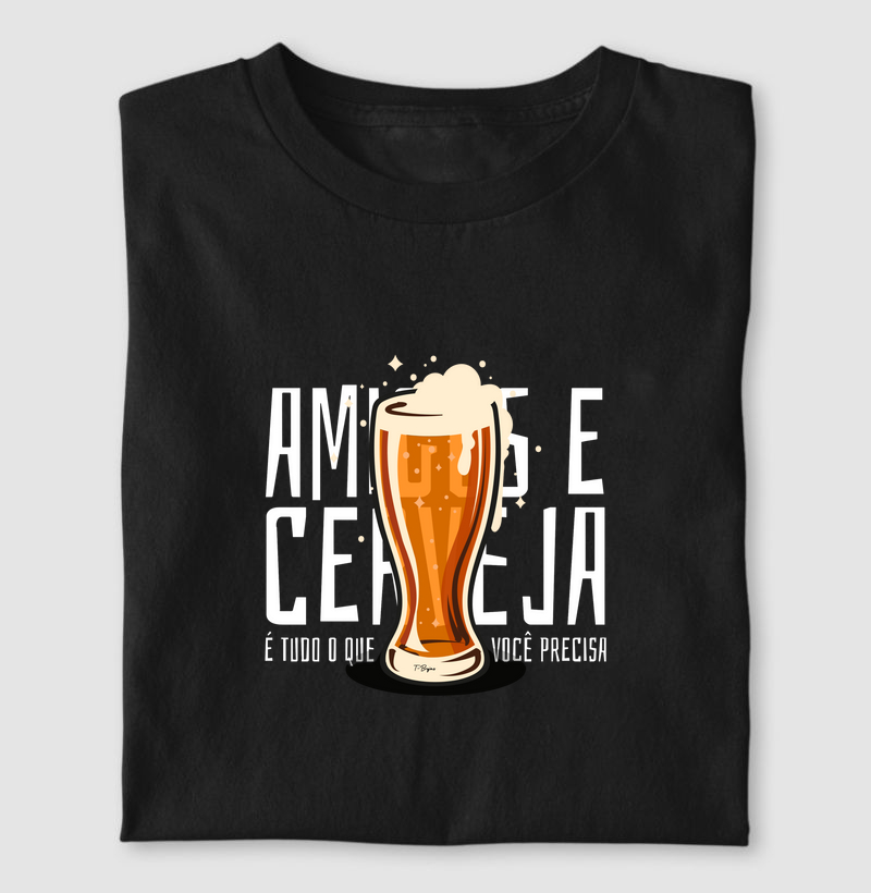 Amigos e cerveja
