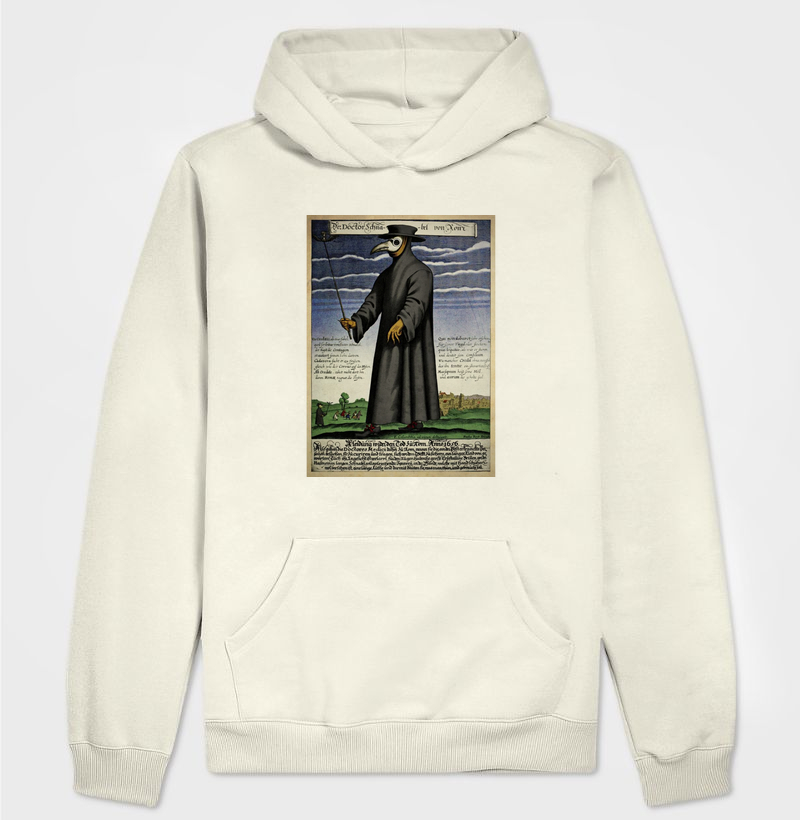 Moletom Hoodie Médico da Peste, 1653